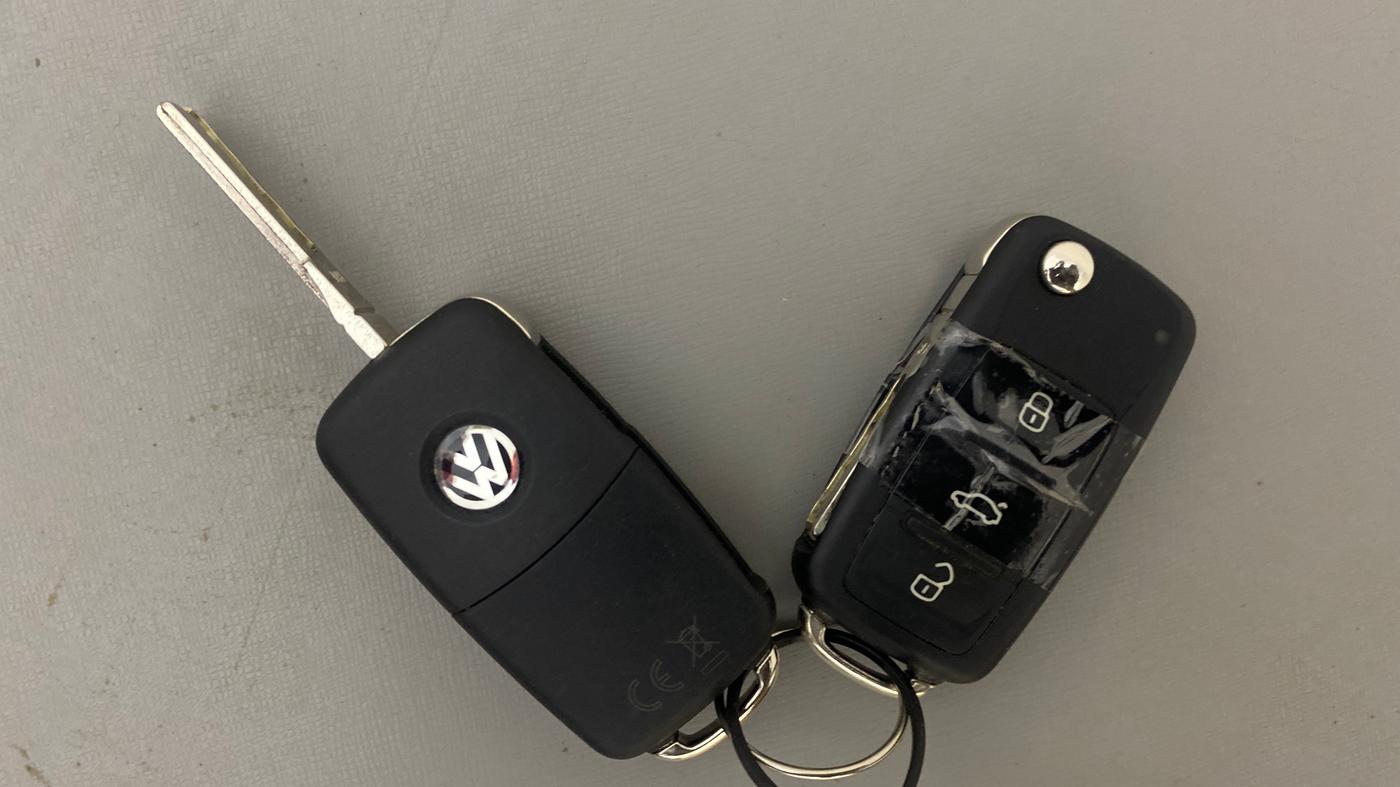 2020 Volkswagen Vento HIGHLINE PLUS 1.0L TSI, Petrol, Manual, 38,452 km, Key Close Up