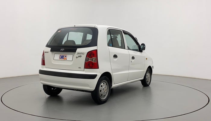 2012 Hyundai Santro Xing GL PLUS, Petrol, Manual, 48,601 km, Right Back Diagonal