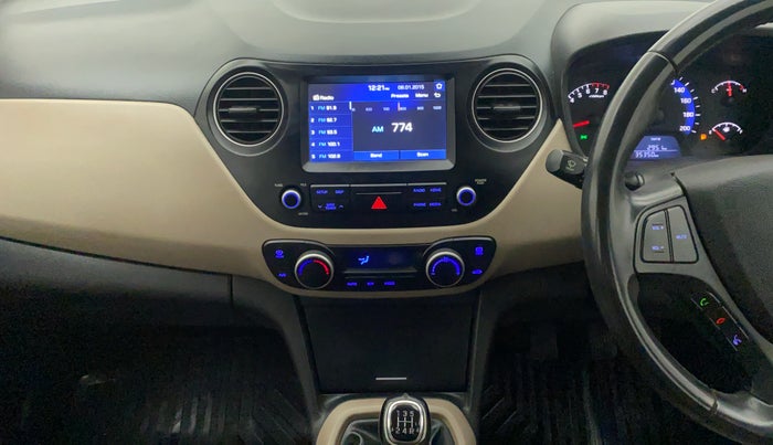 2017 Hyundai Xcent SX 1.2 (O), Petrol, Manual, 35,499 km, Air Conditioner