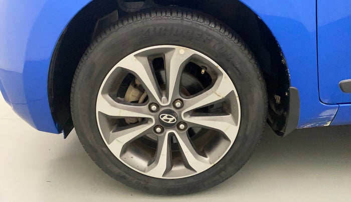 2017 Hyundai Xcent SX 1.2 (O), Petrol, Manual, 35,499 km, Left Front Wheel