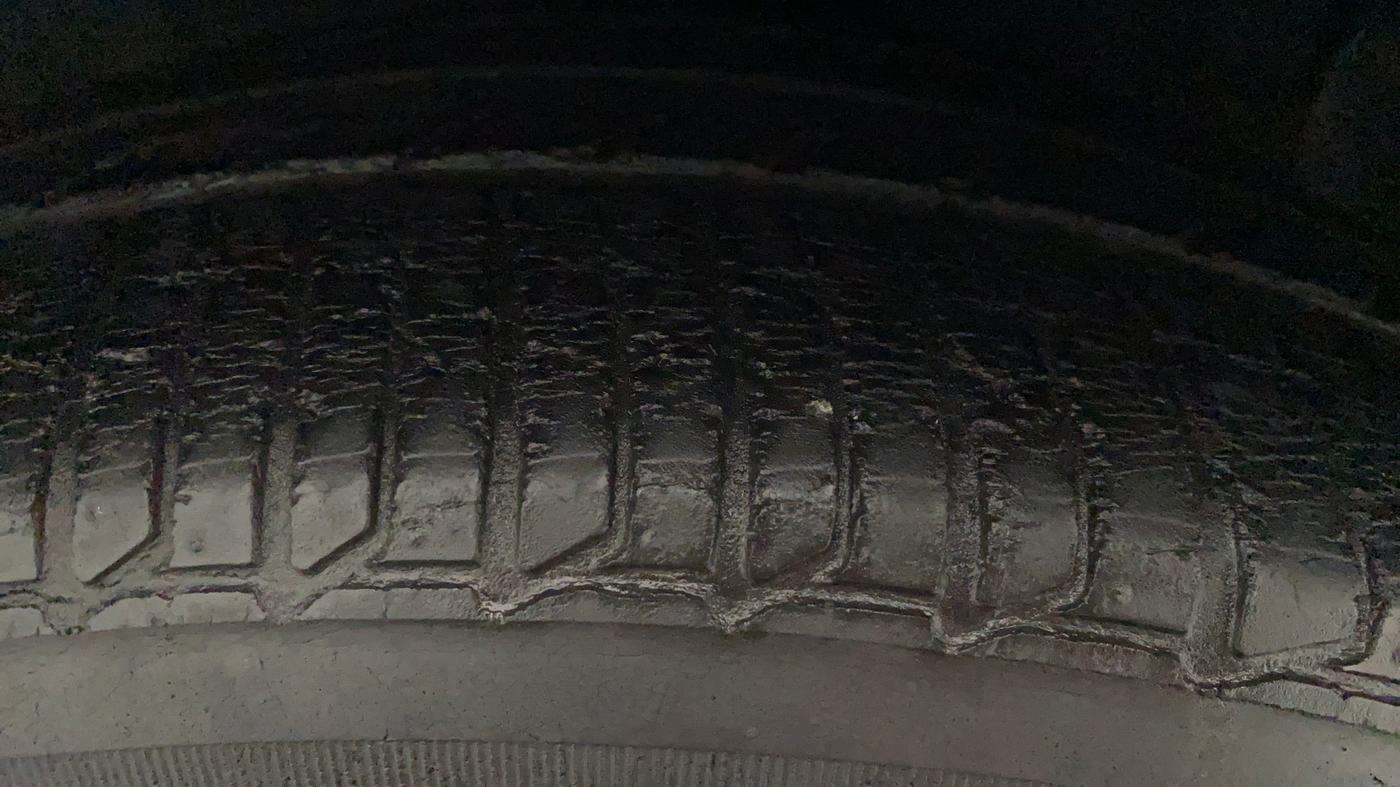 2017 Hyundai Xcent SX 1.2 (O), Petrol, Manual, 35,499 km, Left Rear Tyre Tread