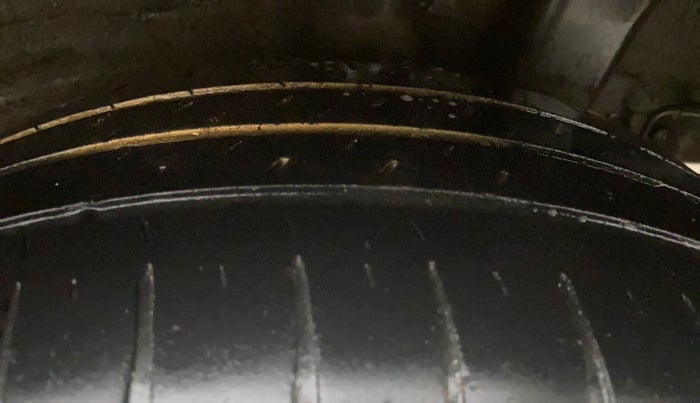 2016 Hyundai Grand i10 ASTA AT 1.2 KAPPA VTVT, Petrol, Automatic, 54,831 km, Left Rear Tyre Tread