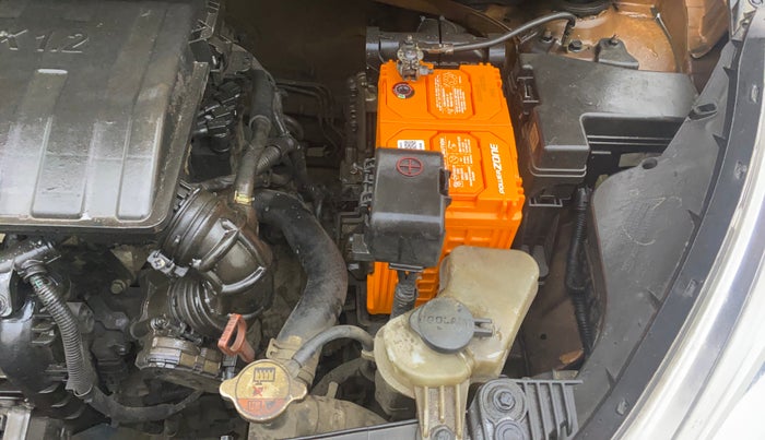 2016 Hyundai Grand i10 ASTA AT 1.2 KAPPA VTVT, Petrol, Automatic, 54,831 km, Engine View - Left