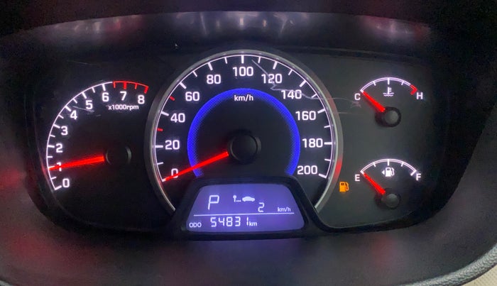2016 Hyundai Grand i10 ASTA AT 1.2 KAPPA VTVT, Petrol, Automatic, 54,831 km, Odometer Image