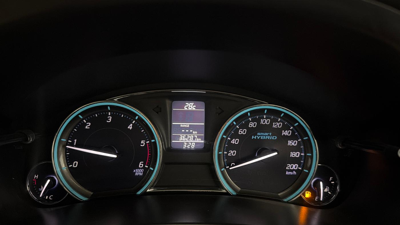 2017 Maruti Ciaz ALPHA 1.4 PETROL, Petrol, Manual, 36,276 km, Odometer Image