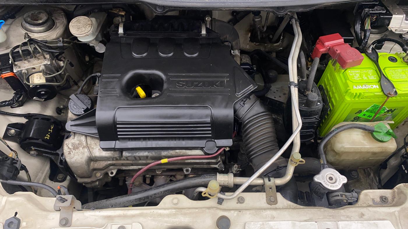 2017 Maruti Wagon R 1.0 VXI (O) AMT, Petrol, Automatic, 61,099 km, Engine View