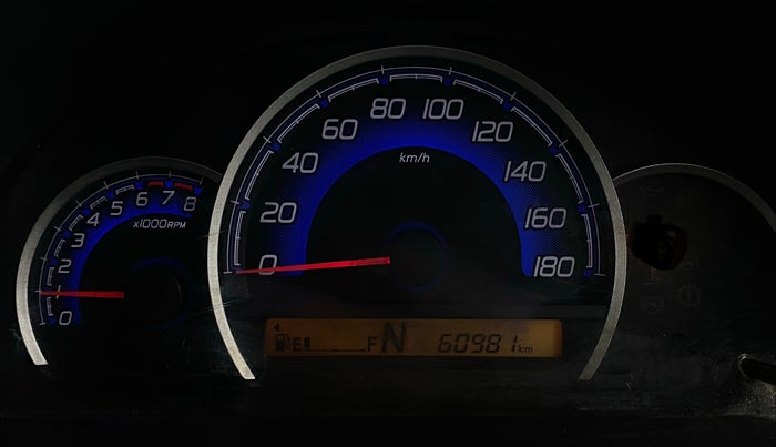 2017 Maruti Wagon R 1.0 VXI (O) AMT, Petrol, Automatic, 60,978 km, Odometer Image