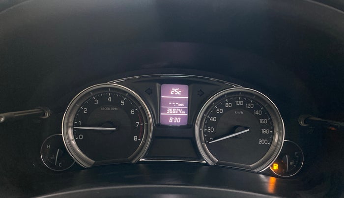2017 Maruti Ciaz ZXI, Petrol, Manual, 36,792 km, Odometer Image
