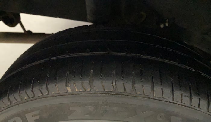 2014 Datsun Go T, Petrol, Manual, 74,445 km, Right Rear Tyre Tread