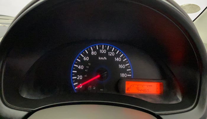 2014 Datsun Go T, Petrol, Manual, 74,445 km, Odometer Image