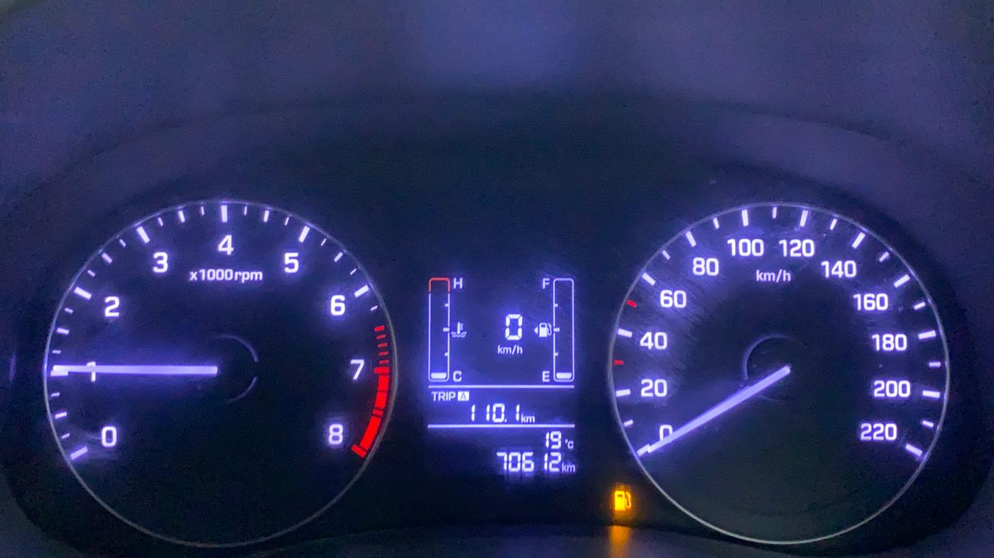 2016 Hyundai Creta 1.6 S, Petrol, Manual, 70,709 km, Odometer Image