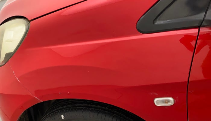 2014 Honda Brio S MT, Petrol, Manual, 99,665 km, Left fender - Slightly dented