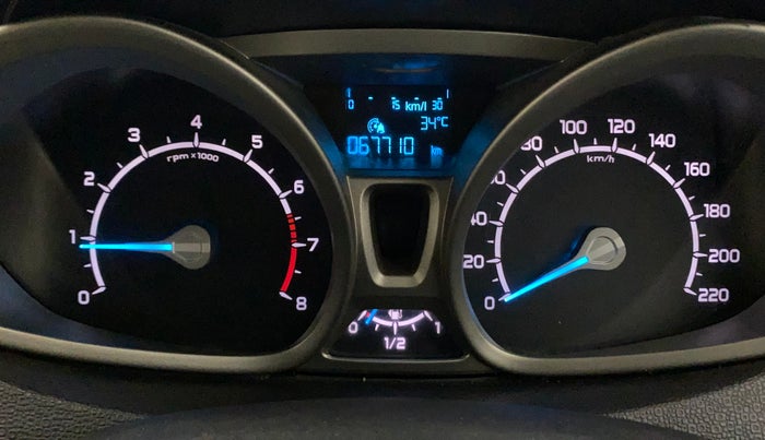 2016 Ford Ecosport TITANIUM 1.5L PETROL, Petrol, Manual, 67,710 km, Odometer Image