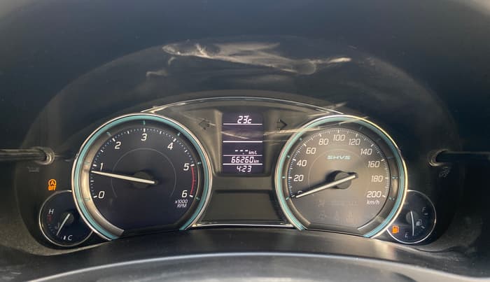 2015 Maruti Ciaz ZDI SHVS, Diesel, Manual, 66,258 km, Odometer Image