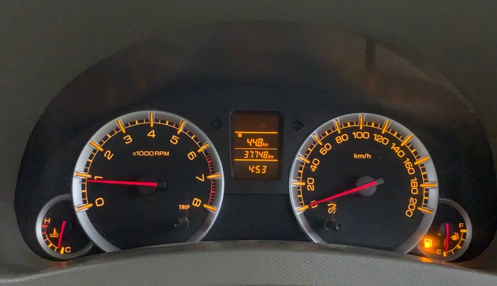 2014 Maruti Ertiga VXI, Petrol, Manual, 37,704 km, Odometer Image