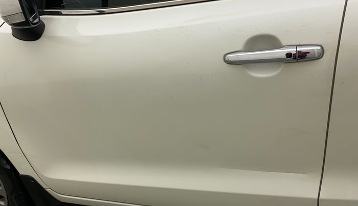 2017 Maruti Baleno ZETA PETROL 1.2, Petrol, Manual, 42,841 km, Front passenger door - Slightly dented