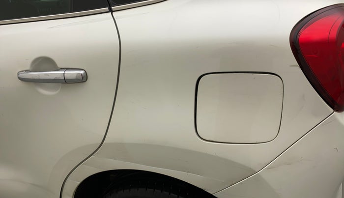 2017 Maruti Baleno ZETA PETROL 1.2, Petrol, Manual, 42,841 km, Left quarter panel - Slightly dented
