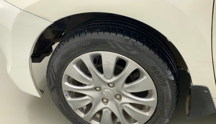 2017 Maruti Baleno ZETA PETROL 1.2, Petrol, Manual, 42,841 km, Left fender - Lining missing