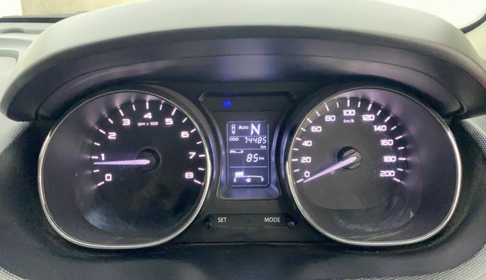 2019 Tata Tiago XZA PETROL, Petrol, Automatic, 74,440 km, Odometer Image