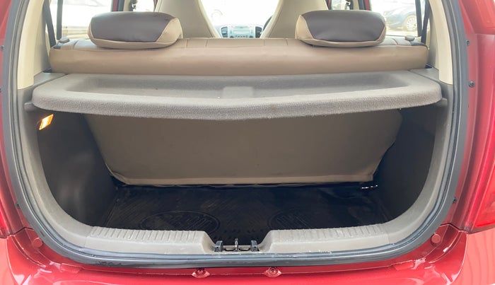 2013 Hyundai i10 SPORTZ 1.2, Petrol, Manual, 39,866 km, Boot Inside