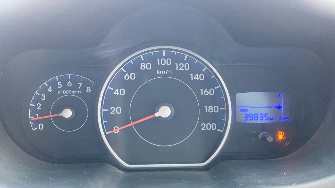2013 Hyundai i10 SPORTZ 1.2, Petrol, Manual, 39,866 km, Odometer Image