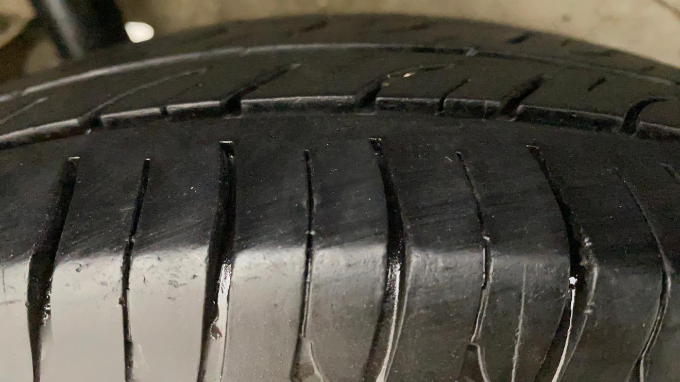 2011 Maruti Wagon R 1.0 LXI, Petrol, Manual, 55,622 km, Right Rear Tyre Tread