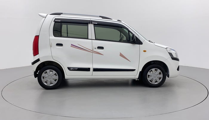 2011 Maruti Wagon R 1.0 LXI, Petrol, Manual, 55,622 km, Right Side View