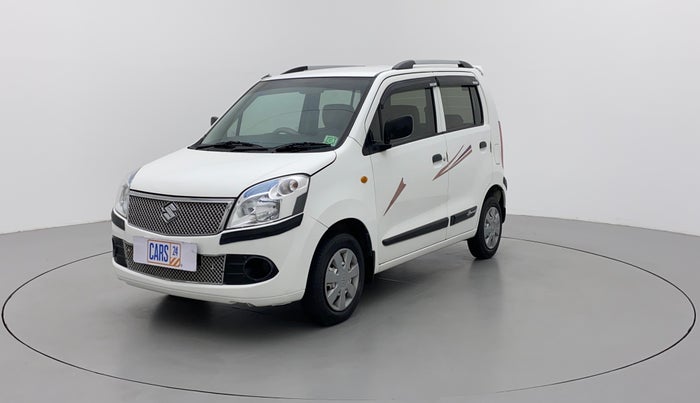 2011 Maruti Wagon R 1.0 LXI, Petrol, Manual, 55,622 km, Left Front Diagonal