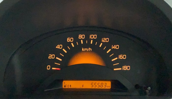 2011 Maruti Wagon R 1.0 LXI, Petrol, Manual, 55,622 km, Odometer Image