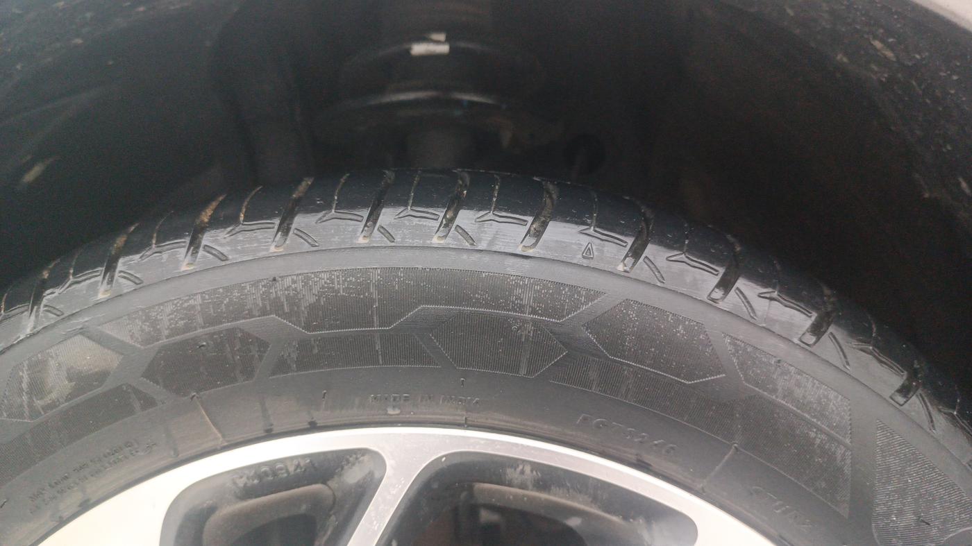 2019 Maruti Baleno ALPHA PETROL 1.2, Petrol, Manual, 54,810 km, Left Front Tyre Tread