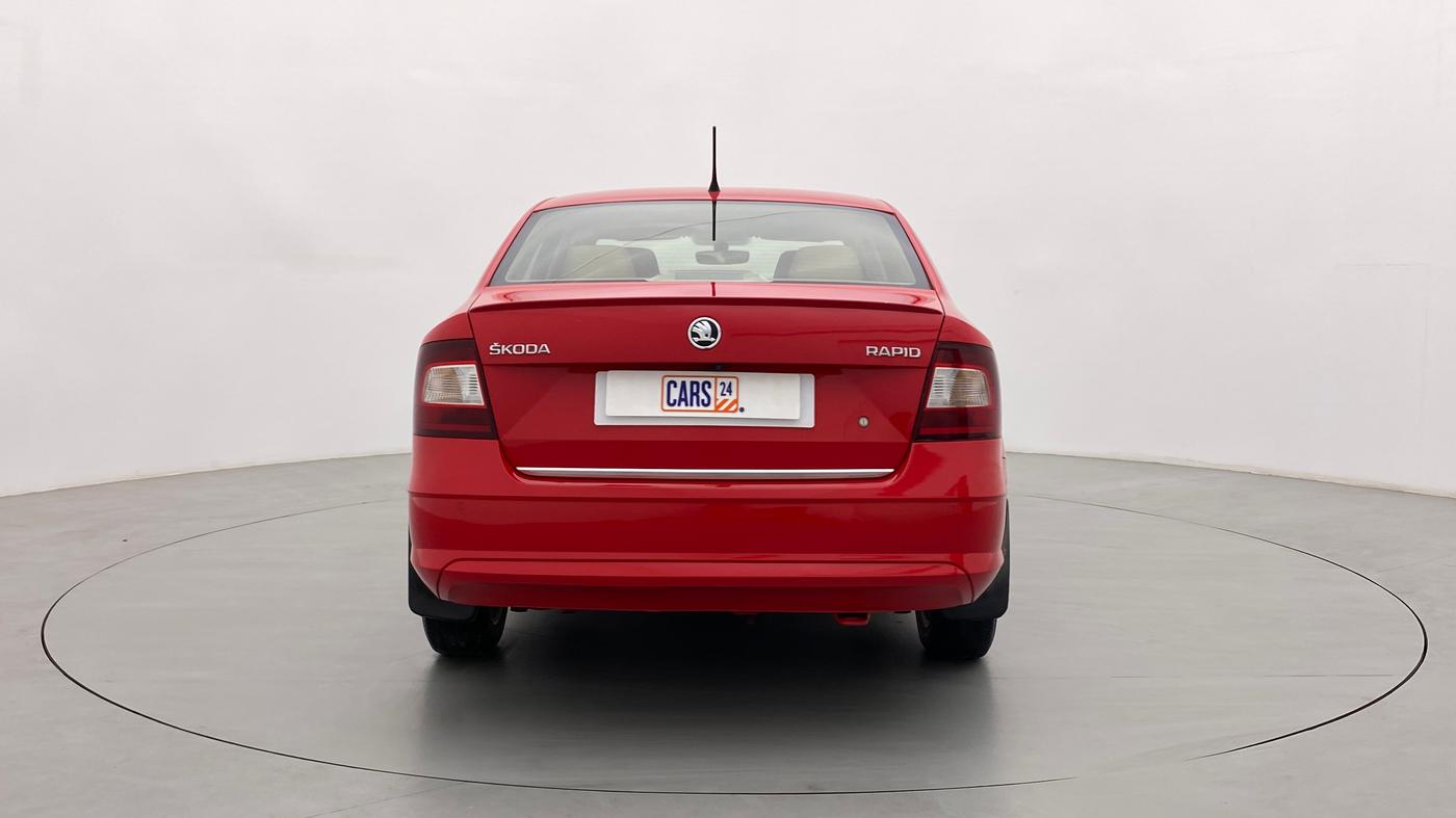 2017 Skoda Rapid STYLE 1.6 MPI MT, Petrol, Manual, 91,707 km, Back/Rear