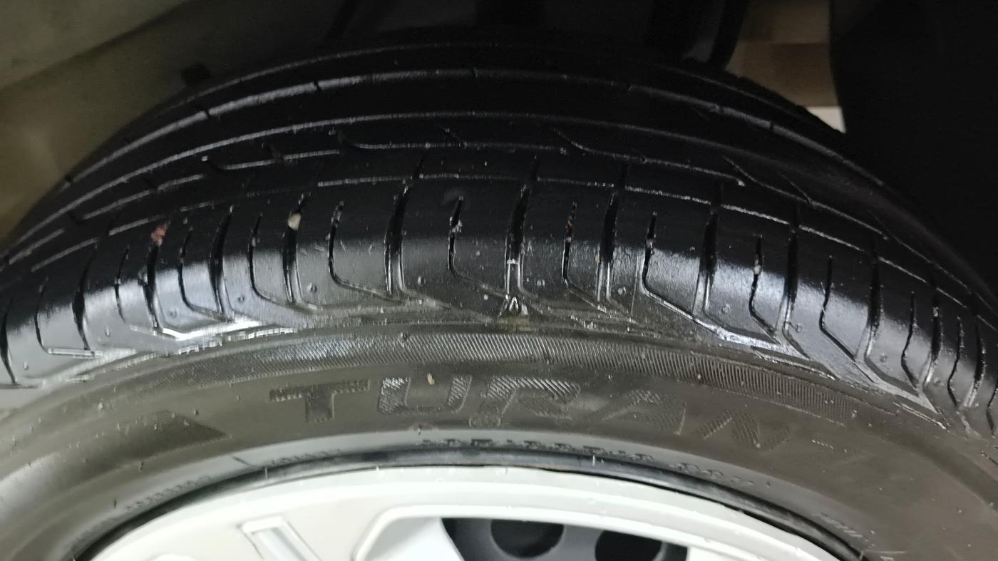 2024 Tata NEXON PURE 1.5 DIESEL, Diesel, Manual, 41,863 km, Left Rear Tyre Tread