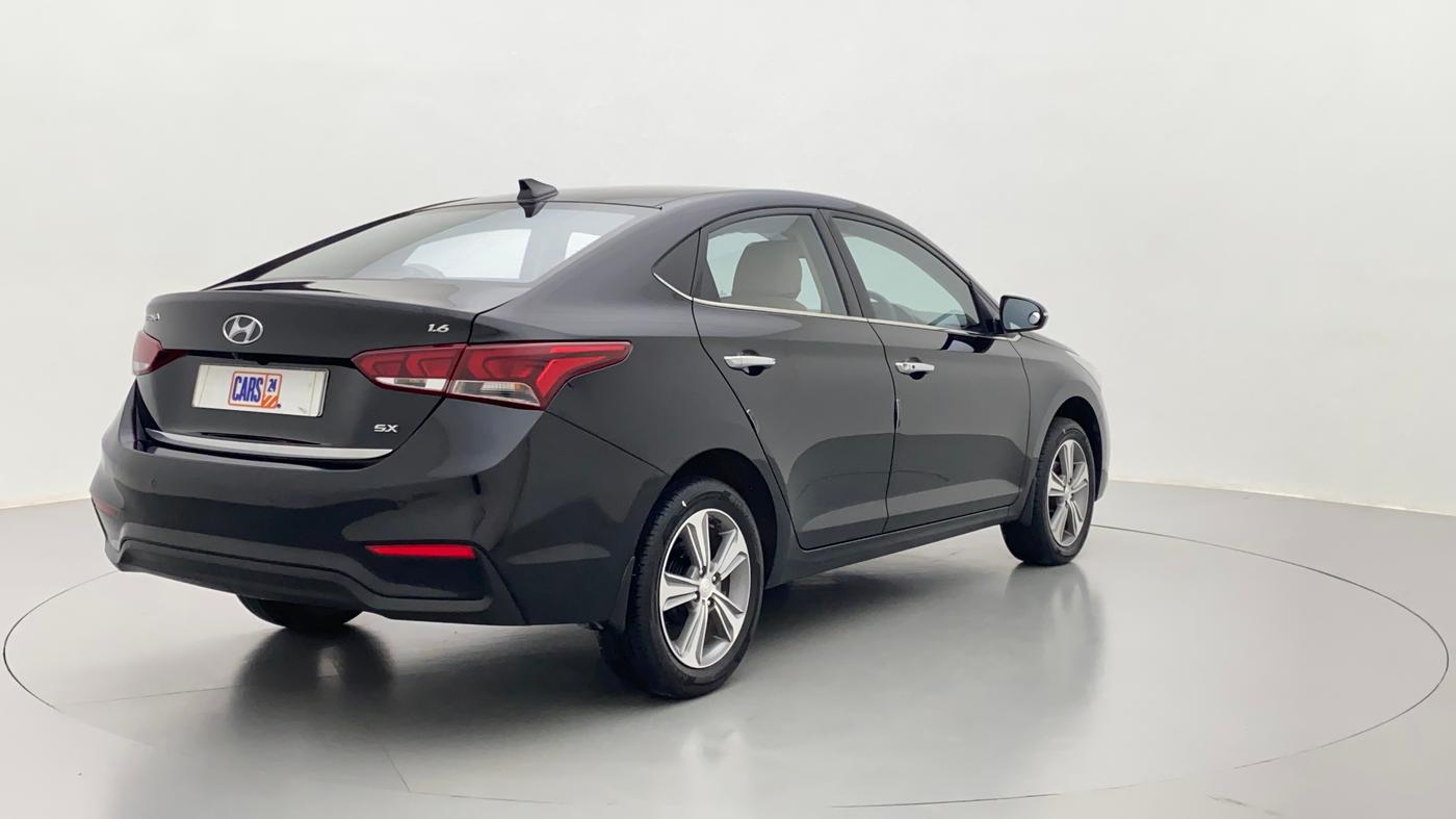 2019 Hyundai Verna 1.6 SX VTVT, Petrol, Manual, 13,976 km, Right Back Diagonal