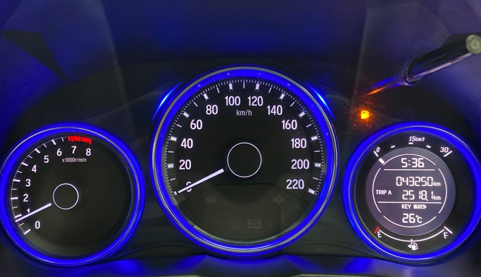 2015 Honda City VX MT PETROL, Petrol, Manual, 43,250 km, Odometer Image