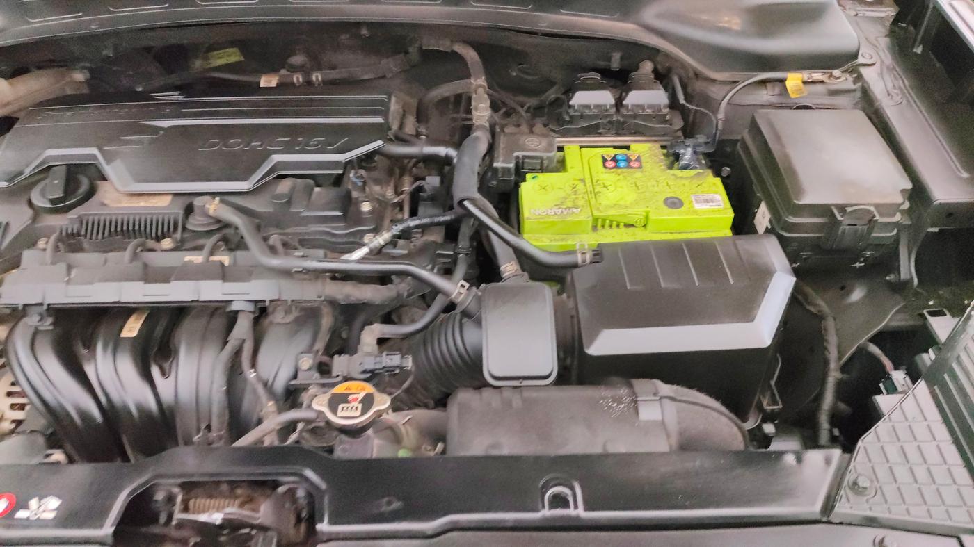 2021 Hyundai ALCAZAR 2.0 SIGNATURE (O) AT 6STR, Petrol, Automatic, 1,05,636 km, Engine View - Left