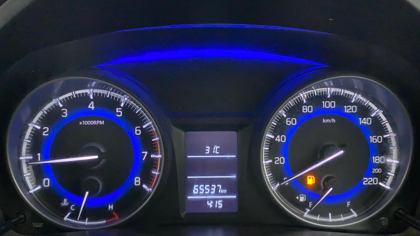 2017 Maruti Baleno DELTA PETROL 1.2, Petrol, Manual, 65,537 km, Odometer Image
