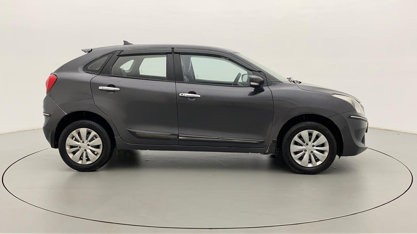 2017 Maruti Baleno DELTA PETROL 1.2, Petrol, Manual, 65,537 km, Right Side View