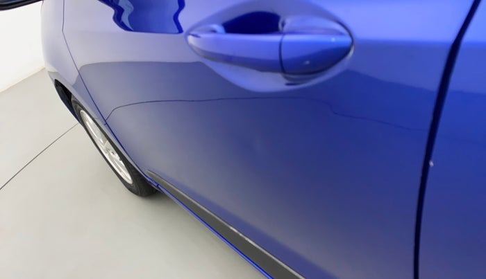 2014 Hyundai Xcent S AT 1.2 (O), Petrol, Automatic, 27,766 km, Front passenger door - Slightly dented