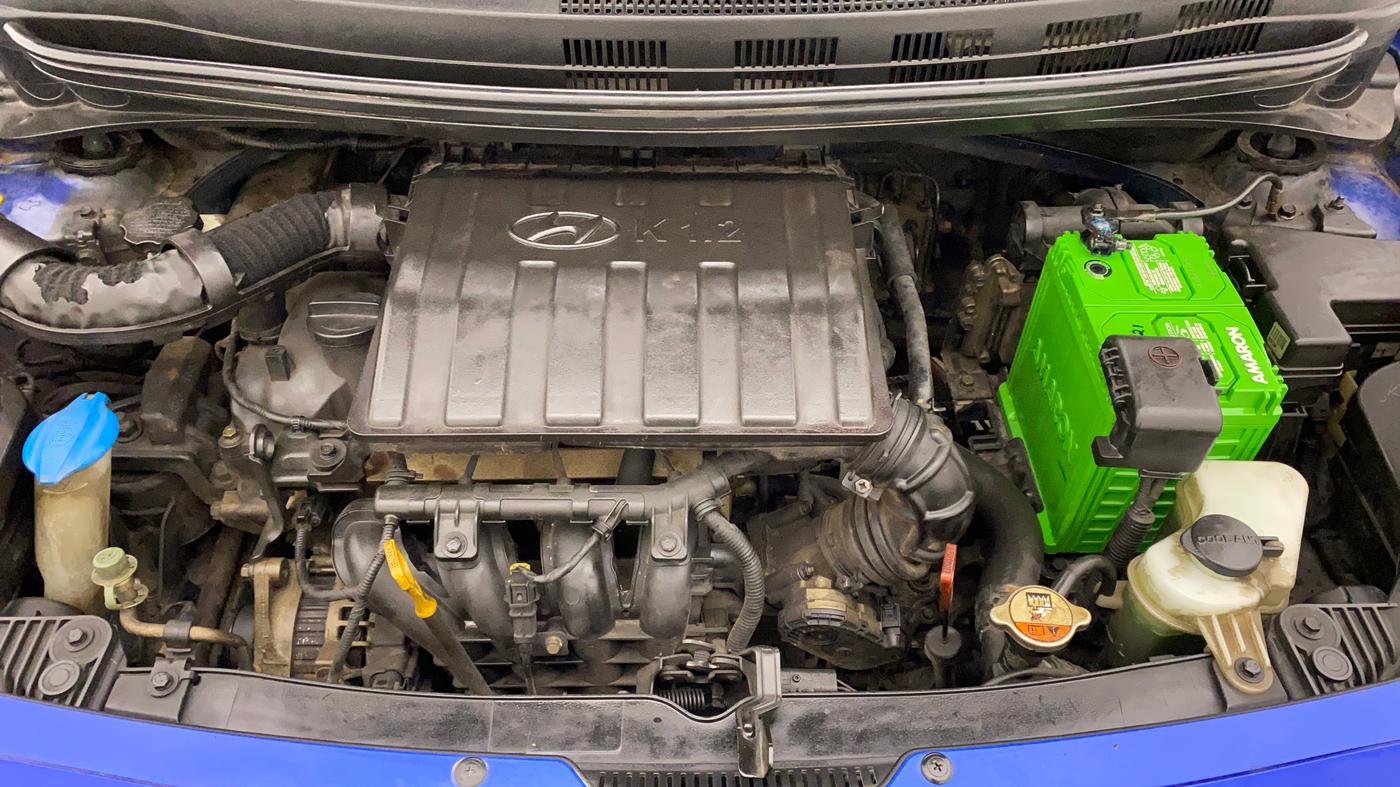 2014 Hyundai Xcent S AT 1.2 (O), Petrol, Automatic, 27,766 km, Open Bonet