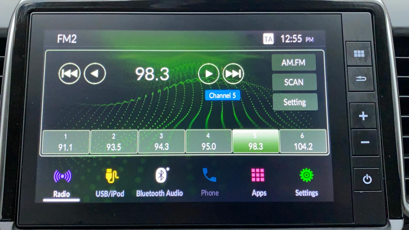 2020 Honda City ZX CVT, Petrol, Automatic, 9,986 km, Infotainment System