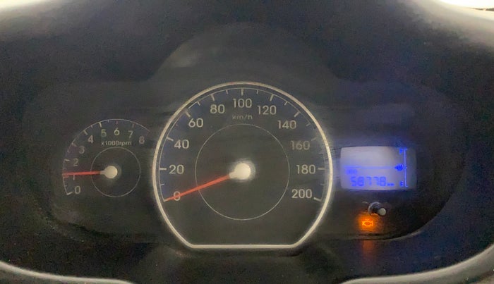 2014 Hyundai i10 MAGNA 1.1, CNG, Manual, 58,777 km, Odometer Image