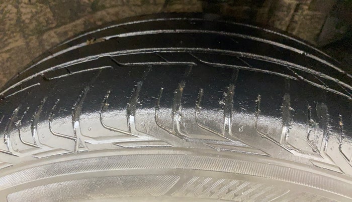 2018 Tata NEXON XZA PLUS PETROL, Petrol, Automatic, 50,343 km, Left Rear Tyre Tread
