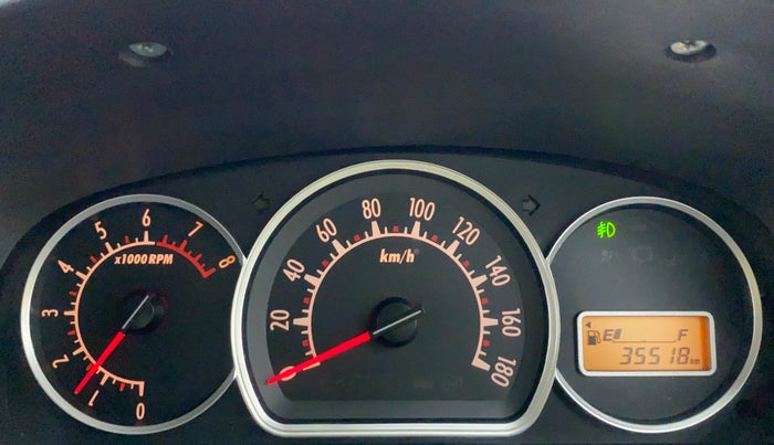 2014 Maruti Alto K10 VXI P, Petrol, Manual, 35,737 km, Odometer Image
