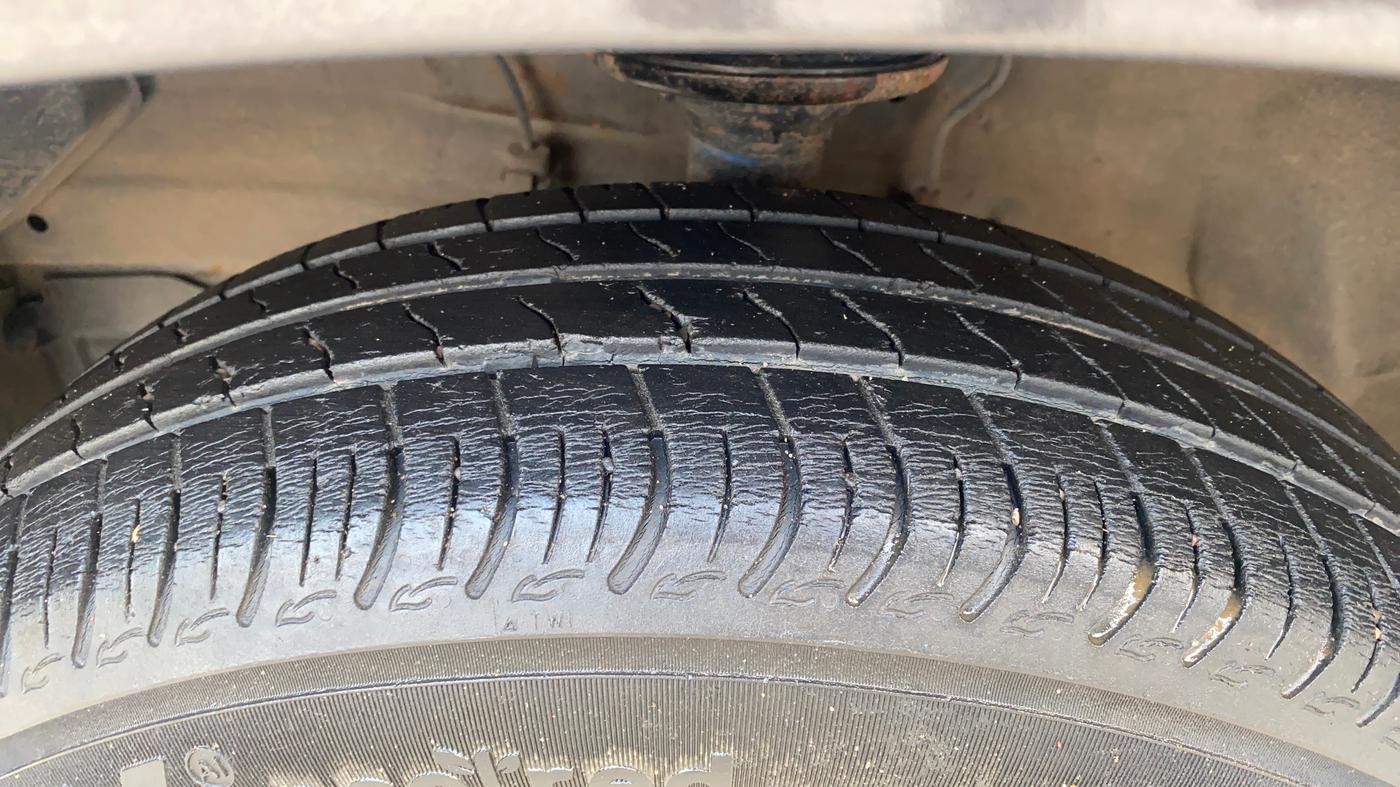 2021 Maruti S PRESSO VXI+, Petrol, Manual, 45,735 km, Left Front Tyre Tread