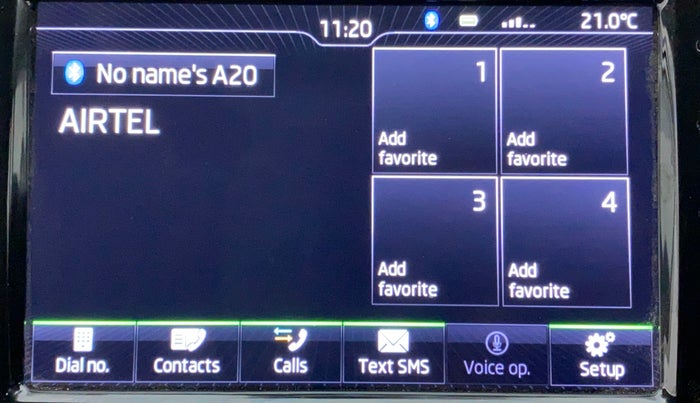 2020 Skoda Rapid 1.0 AMBITION TSI AT, Petrol, Automatic, 9,661 km, Touchscreen Infotainment System