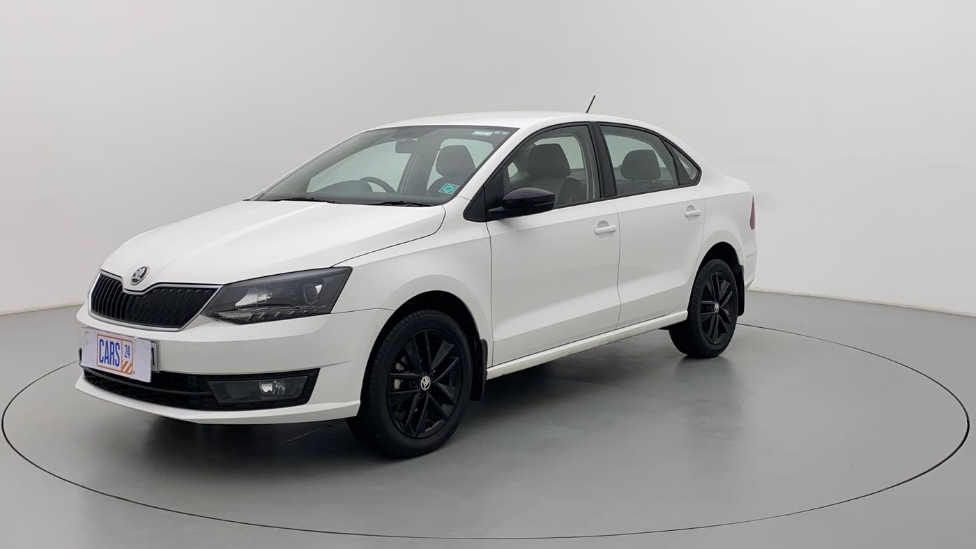 2020 Skoda Rapid 1.0 AMBITION TSI AT, Petrol, Automatic, 9,661 km, Left Front Diagonal