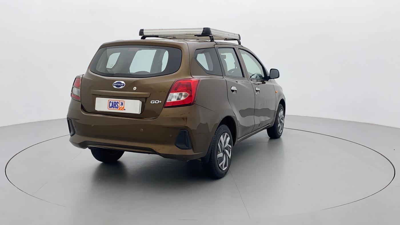 2019 Datsun Go Plus A(O), Petrol, Manual, 71,413 km, Right Back Diagonal