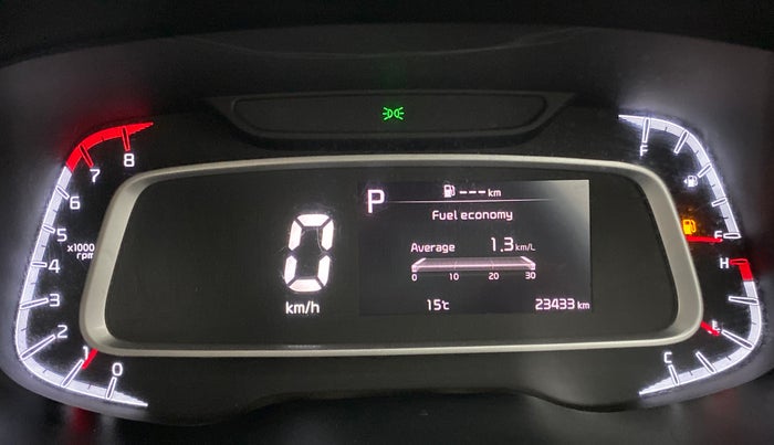 2020 KIA SONET GTX PLUS DCT 1.0, Petrol, Automatic, 23,433 km, Odometer Image