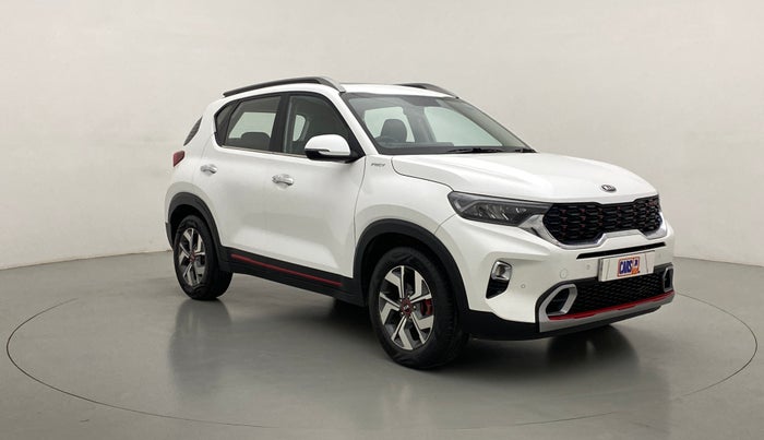 2020 KIA SONET GTX PLUS DCT 1.0, Petrol, Automatic, 23,433 km, Right Front Diagonal
