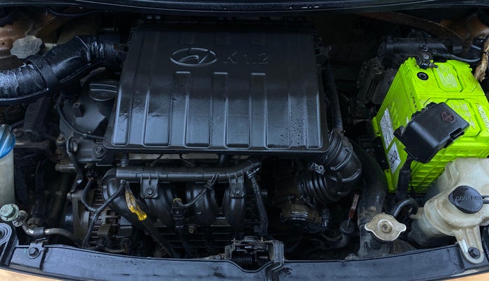 2015 Hyundai Grand i10 ASTA AT 1.2 KAPPA VTVT, Petrol, Automatic, 65,234 km, Engine View